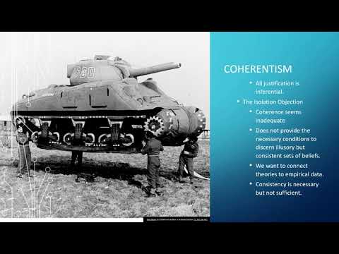 Intro SU 2020 Video 71: Coherentism