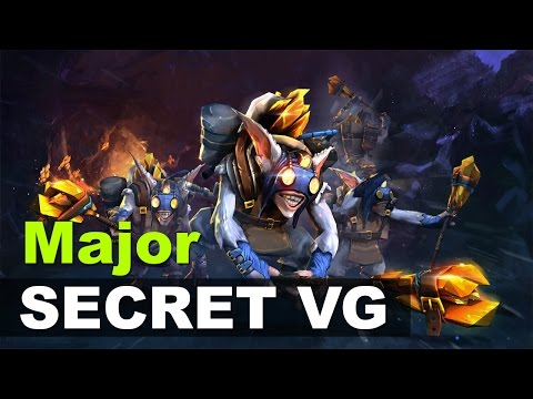 SECRET VG - Wild w33 Meepo Major Dota 2