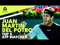 Top 5 Juan Martin del Potro ATP Matches