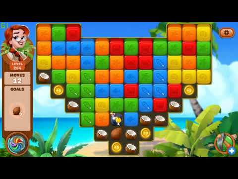 Lost Island Blast Adventure level 264