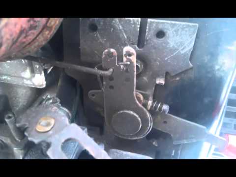 Tecumseh throttle spring not working