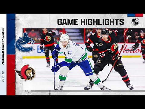 Canucks @ Senators 12/1/21 | NHL Highlights