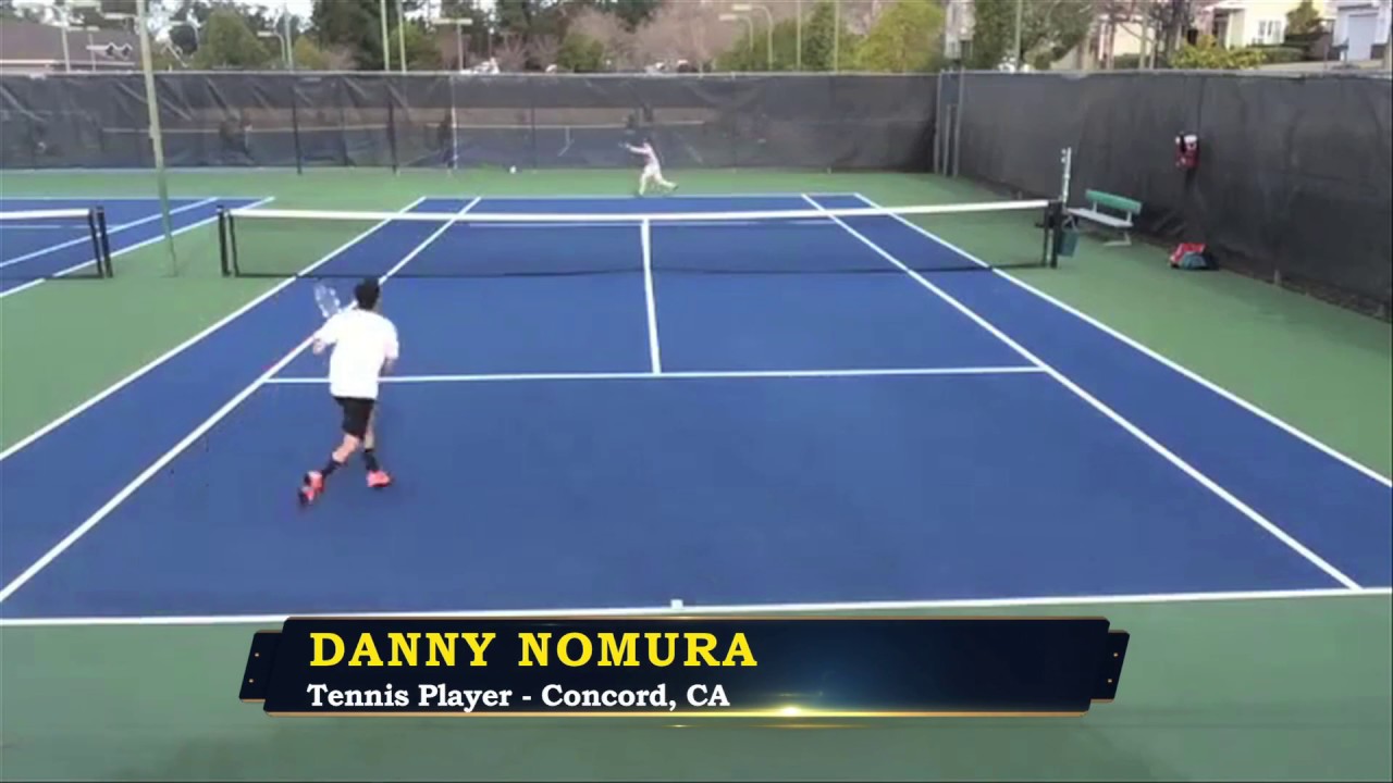 Danny Nomura - De La Salle Tennis Player