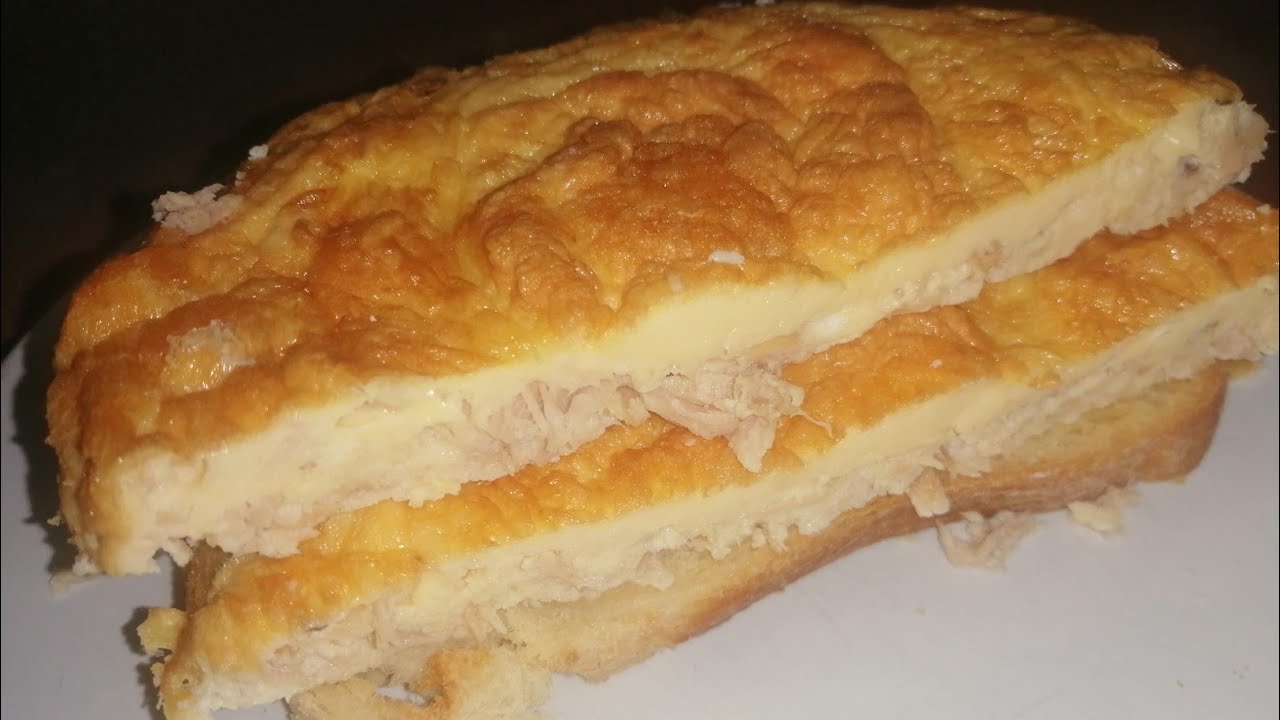 TORTILLA FRANCESA con ATUN Y QUESO en freidora de aire TRISTAR!!!