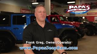 Why Shop at Papa’s CDJR | Papa's CDJR