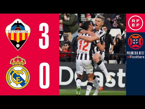 RESUMEN | CD Castellón 3-0 Real Madrid Castilla | PrimeraRFEF | Jornada 26 | Grupo 2