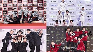 비투비 웃긴 레드카펫 모음 +비하인드 (BTOB Funny Red Carpet Compilation +Behind The Scene)