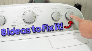 Whirlpool Dryer Won't Start — How to Diagnose, Troubleshoot and Fix