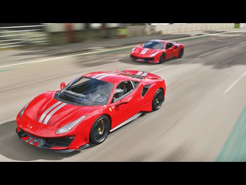 DESAFIEI O MADMASTER EM GOLIAS DE FERRARI 488 PISTA - FORZA HORIZON 4