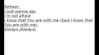 Israel Houghton - Just Wanna Say Lyrics