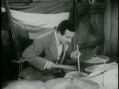 Big Sid Catlett & Gene Krupa in "Boy, What a Girl"