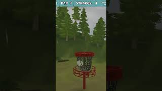 Insane 85 foot skip shot in disc golf valley