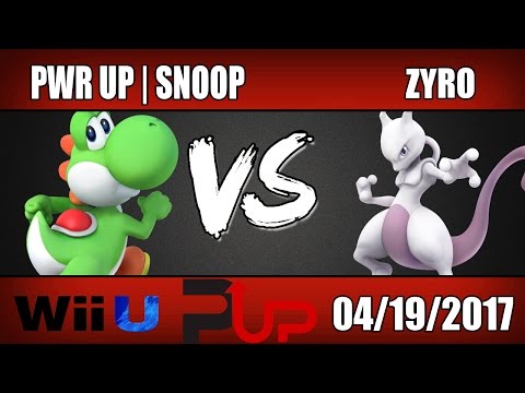 PWR Up | Snoop (Yoshi) vs Zyro (Mewtwo) - Wii U Winners Round 4 SOS
