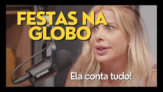 KARINA BACCHI fala das festas da GLOBO! 0RGI4S e D40GAS! ( Podcast Cortes)