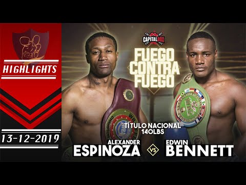 HIGHLIGHTS La mejor pelea  entre Alexander Espinoza VS. Edwin Bennett
