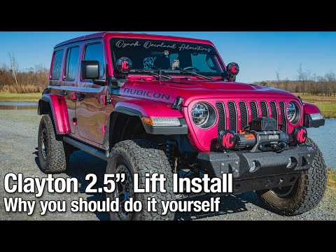 Clayton Off Road 2.5\" Overland+ Lift Install - Why You Should Do It Yourself