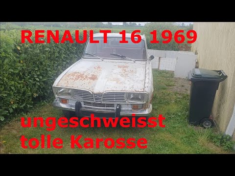 RENAULT R16 WIEDERBELEBT ABHOLUNG & RUNDGANG ZUM SCHLUß