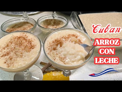 Arroz con leche | Cuban rice pudding #recetacubana
