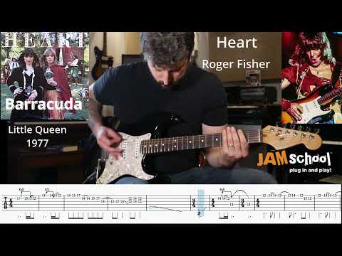 Heart Barracuda guitar solo Roger Fisher (With TAB)