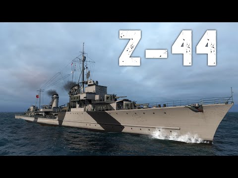 World of WarShips Z-44 - 13 Torpedo Hits – Precision Strike!