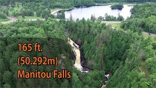 Phantom 3 - Pattison State Park, Manitou Falls, Manitou Inn, etc.