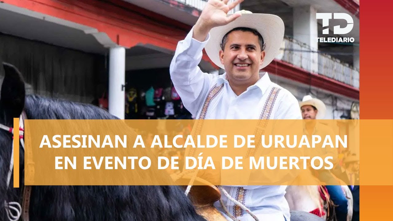 Asesinan a Carlos Manzo, alcalde de Uruapan, Michoacán en evento de Día de Muertos