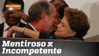 Acabou o amor: Dilma e Ciro batem boca na internet