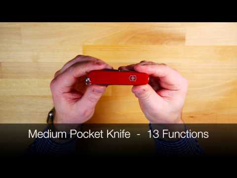 Kišeninis peiliukas Victorinox Hiker video