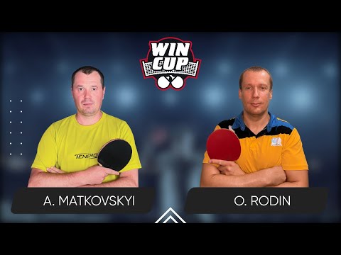 20:00 Andrii Matkovskyi - Oleksii Rodin West 5 WIN CUP 18.06.2024 | Table Tennis WINCUP