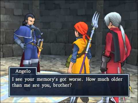 154 Dragon Quest 8 Cut-scene - Meeting Marcello at Savella Cathedral