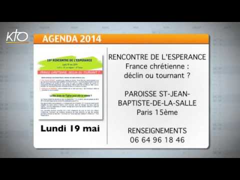 Agenda du 16 mai 2014