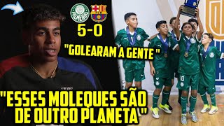 GRINGOS FICARAM ASSUSTADOS COM SUB11 DO PALMEIRAS EM TORNEIO INTERNACIONAL!