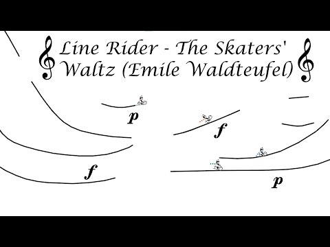 Line Rider #23 - The Skaters' Waltz, Op. 183 (Emile Waldteufel)