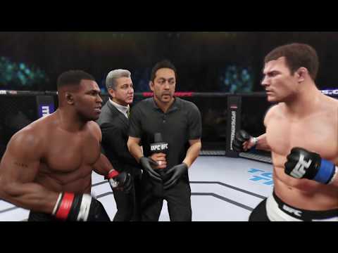 Mike Tyson vs. Michael Bisping (EA Sports UFC 2) - CPU vs. CPU 🥊