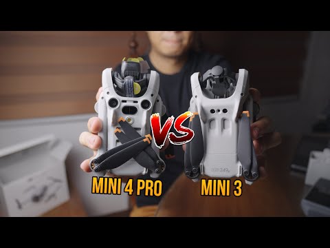 DJI Mini 3 vs. DJI Mini 4 Pro Video Comparison