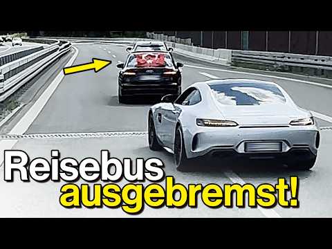 Hochzeitskorso legt Autobahn lahm, falsche Schuldzuweisung und Engstelle | Dashcam Deutschland #163