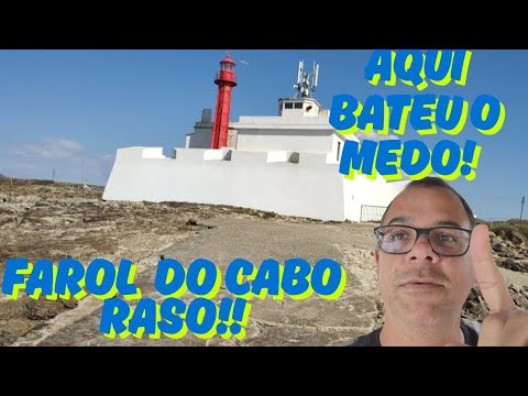 FAROL DO CABO RASO!! LUGAR QUE ME DEIXOU APREENSIVO!!#cascaisportugal #portugal ‪@viver_Portugal-acs‬