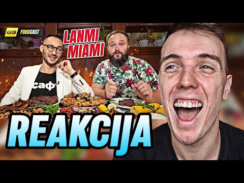 LANMI MIAMI KOD HUGESTAFF-a - FOODCAST - CHODA REAKCIJA