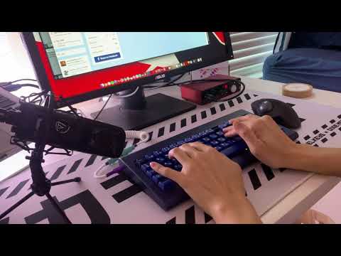 Ca66 typing test ASMR - 65g Yellow Zealios