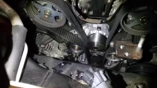 Tip for doing a Hyundai Santa Fe 2.7L V6 timing belt.