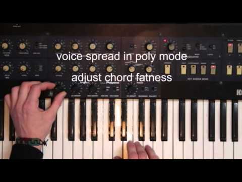 Tubbutec Polysex - Korg Polysix mod - demonstration