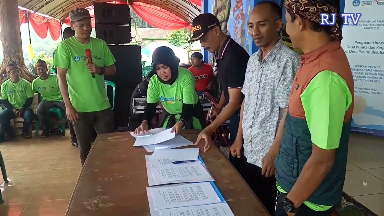 KEGIATAN MBKM TAHUN 2022 INOVASI DESA WISATA BINUS UNIVERSITY JAKARTA PENDANAAN KEMENBUD RISTEK