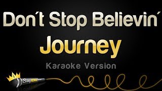 Download lagu Journey - Don't Stop Believin' (Karaoke Version) mp3 Download lagu Journey - Don't Stop Believin' (Karaoke Version) mp3