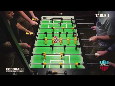 Foosball Open Doubles Final: Brandon Munoz & Ryan Moore vs Brandon Moreland & Warren Vanlandingham