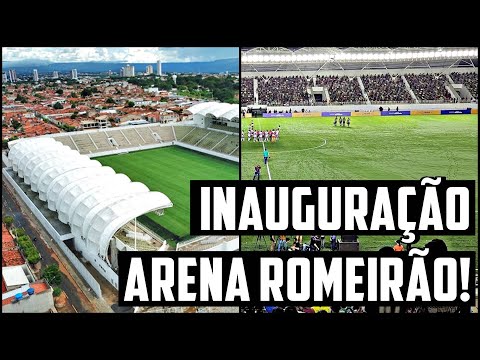 ARENA ROMEIRÃO foi INAUGURADA! Veja COMO FICOU! (Obra de R$89 MILHÕES!)
