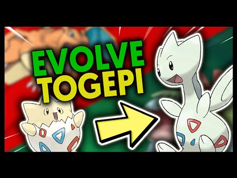 HOW TO EVOLVE TOGEPI INTO TOGETIC ON POKEMON FIRE RED AND LEAF GREEN