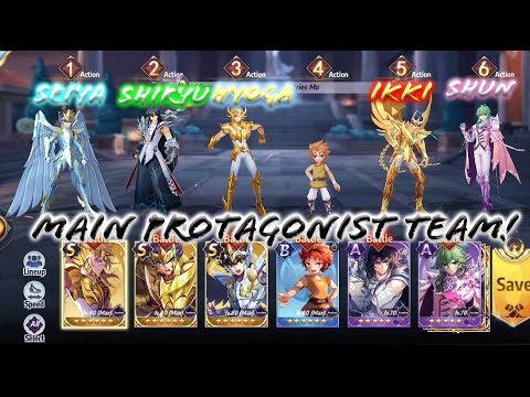 Saint Seiya: Awakening - 5 Main Protagonists Lineup Team in Galactic Duel! As Good as Anime?!