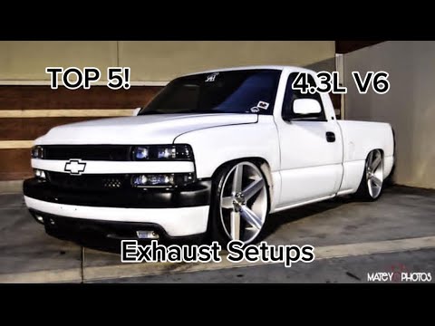 Top 5 BEST EXHAUST Setups For Chevy Silverado 4.3L V6!