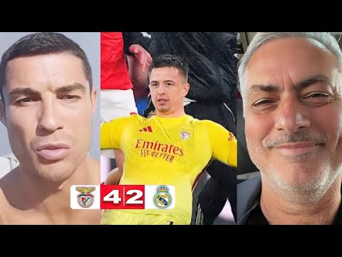 FAMOUS REACTION ON Trubin’s UNBELIEVABLE 98th MINUTE WINNER! BENFICA 4-2 REAL MADRID