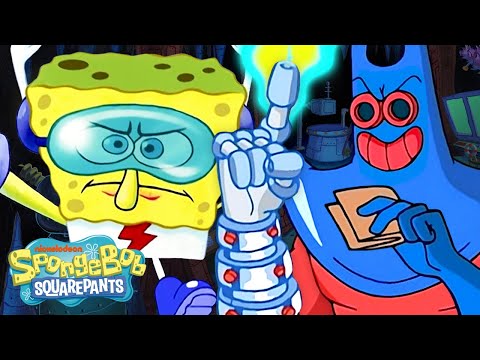 Man Ray vs Bikini Bottom - 最佳場景！| @海綿寶寶官方 (Man Ray vs Bikini Bottom — Best Scenes! | @SpongeBobOfficial)